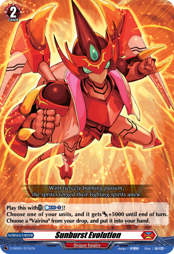 card of D-SD01/015EN